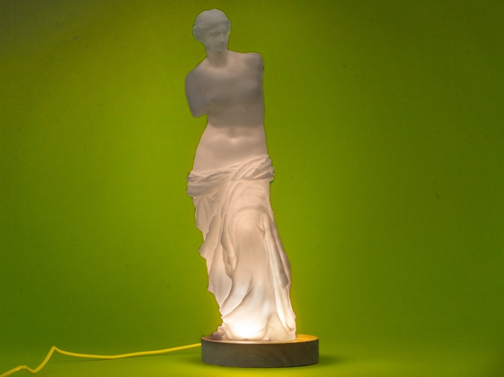 Venus De Milo Lamp Aphrodite Female Torso