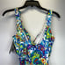 Lauren Ralph Lauren Ruffle Surplice Underwire One Piece swimsuit multicolor - 10