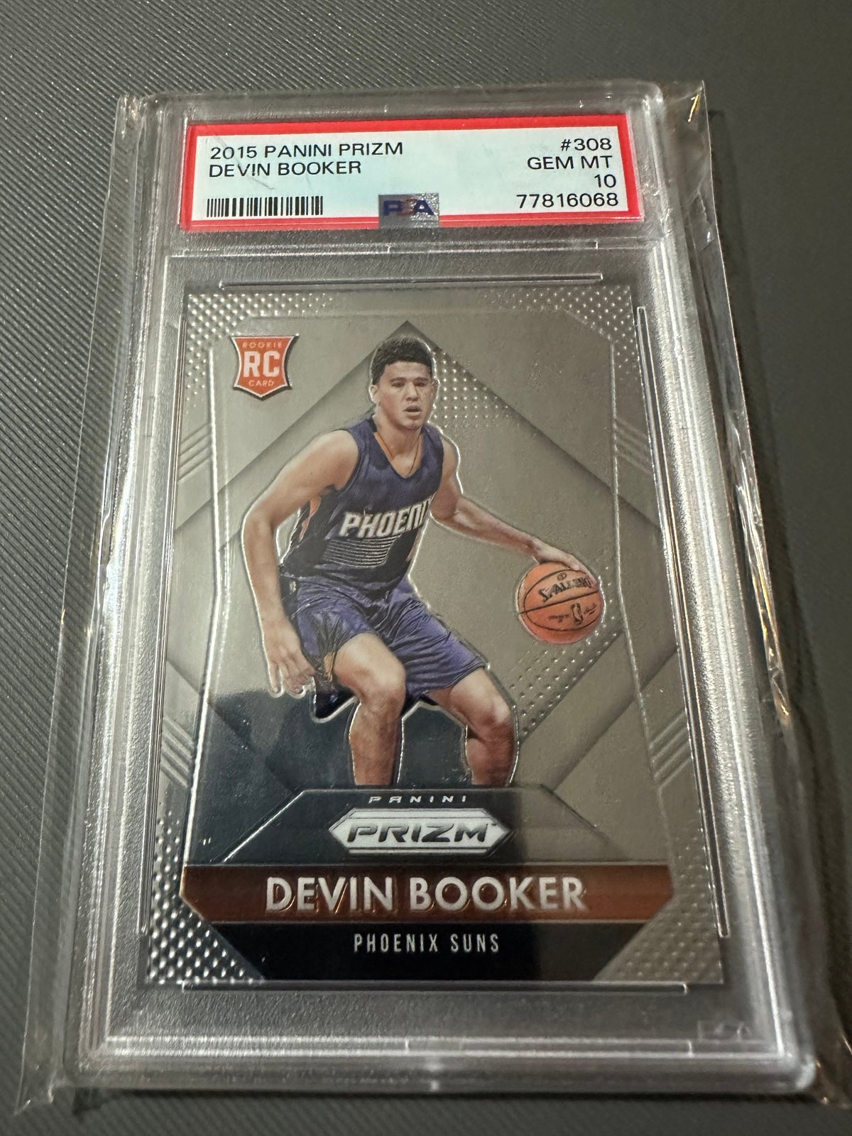 PSA10 ルーキー DEVIN BOOKER RC PRIZM LOW POP