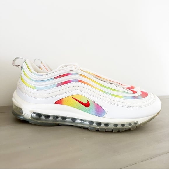 完売必至人気話題！Nike Air Max 97 Tie Dye Chicago White Nike Air Max 97 Tie Dye Chicago CK0839-100 Release Info