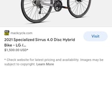 Specialized bike disc break new