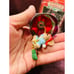 Hallmark Keepsake Magic lighted Ornament Christmas Chris Mouse Glow 1987