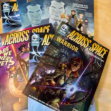 Rare Across Space Graphic Novel Bundle Advanced Readers Copies +