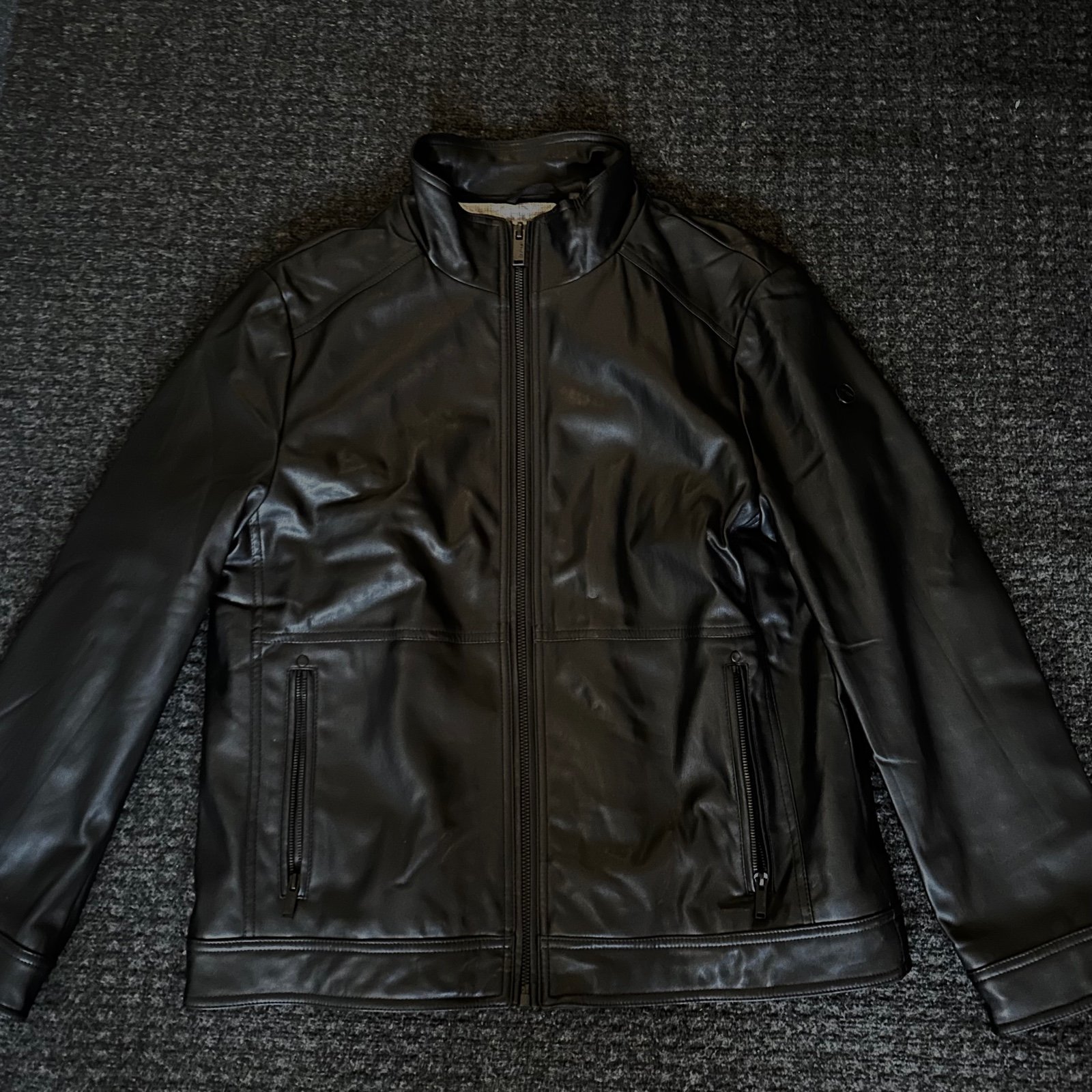Calvin klein leather jacket