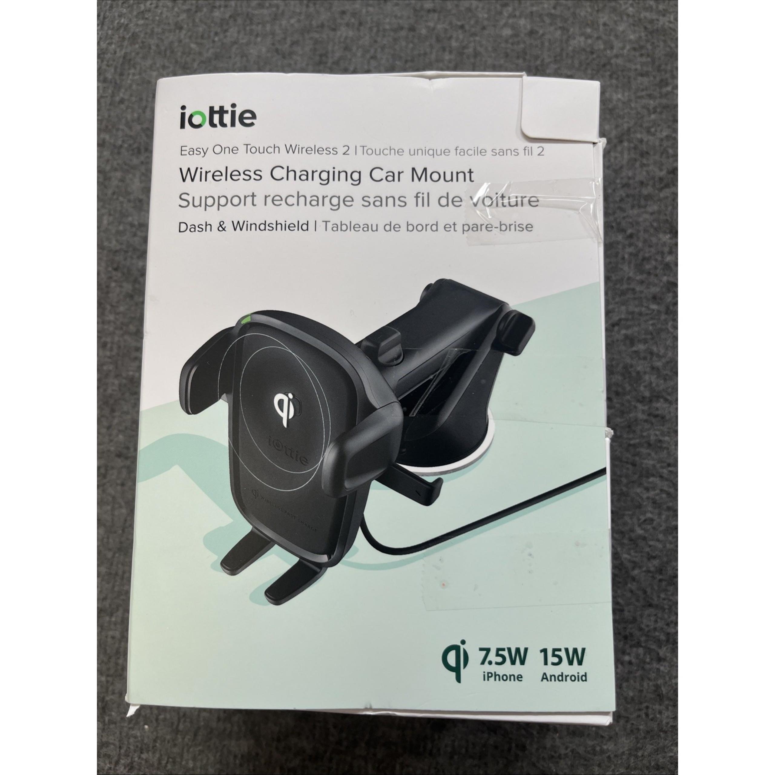 iOttie Easy One Touch Wireless Charging Car Mount for Dash & Windshield