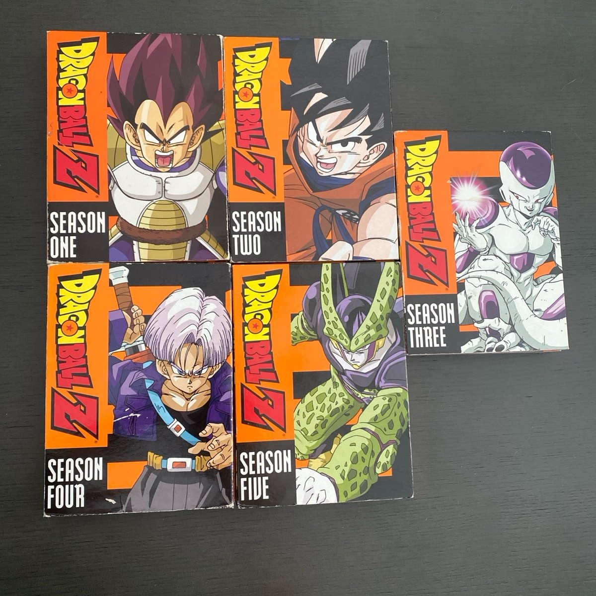 DBZ - Dragon Ball Z Seasons 1 - 5 (Near Complete DVD Series)