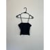 NWT IAN RN Black Trish Tube Top, Size XS