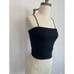 NWT IAN RN Black Trish Tube Top, Size XS