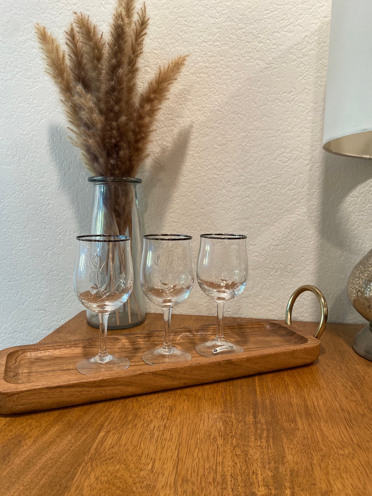Noritake Hand Made Crystal Japan Glasses