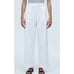 MADEWELL Pull-On Straight Crop Linen Blend White Pants Women's SIZE 8 NWT