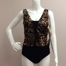 Great Lengths Cheetah Print Swimsuit