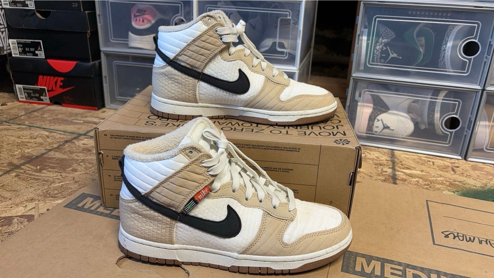 Nike Dunk high “toasty rattan”