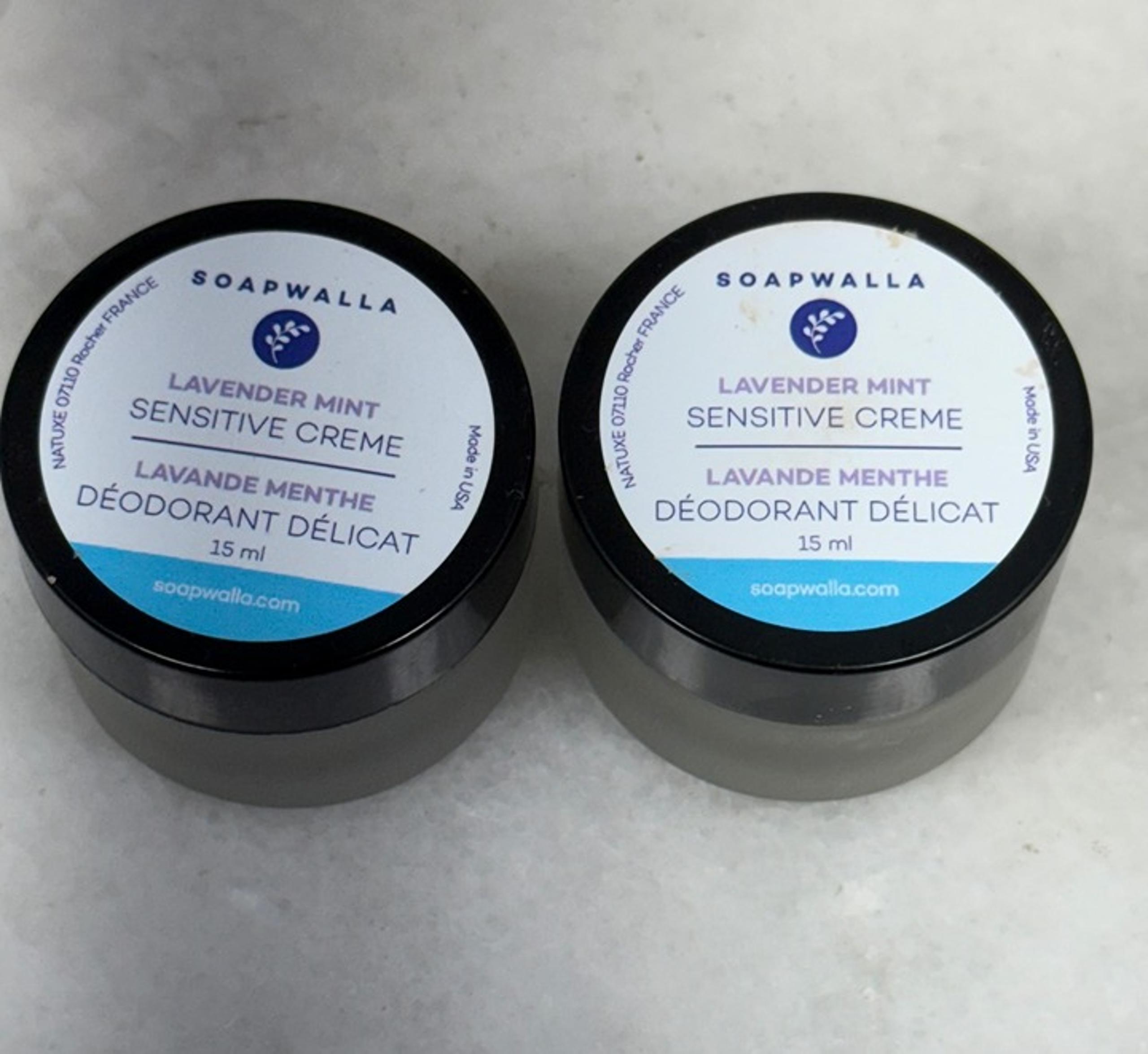 Soapwalla - Organic/Vegan Sensitive Skin Deodorant Cream (Lavender Mint)