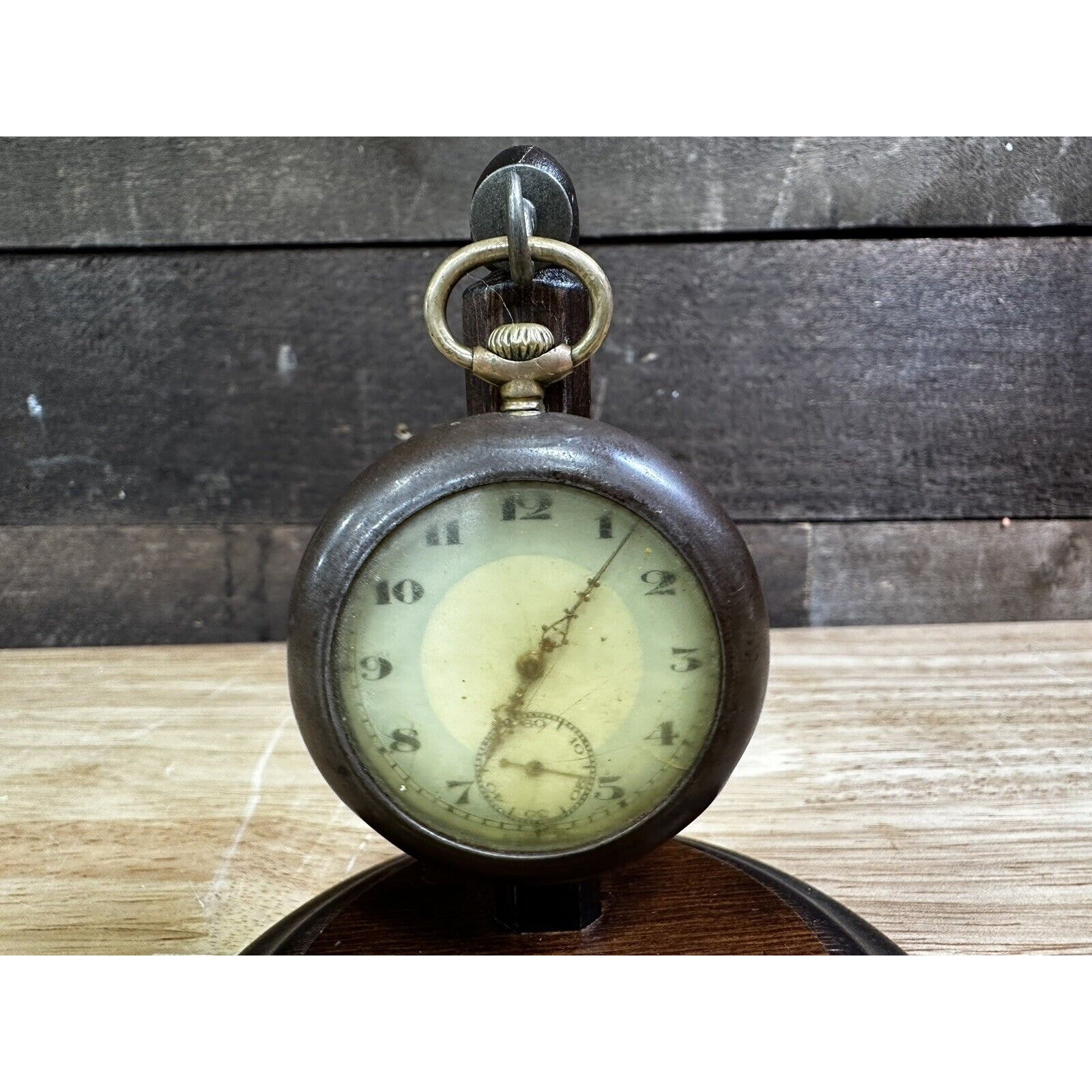 Swiss Pocket Watch With Travel Case