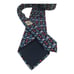 HERMES PARIS Blue SHIP SAILBOATS Printed Silk Tie France 56 / 3 .1/2 EX COND