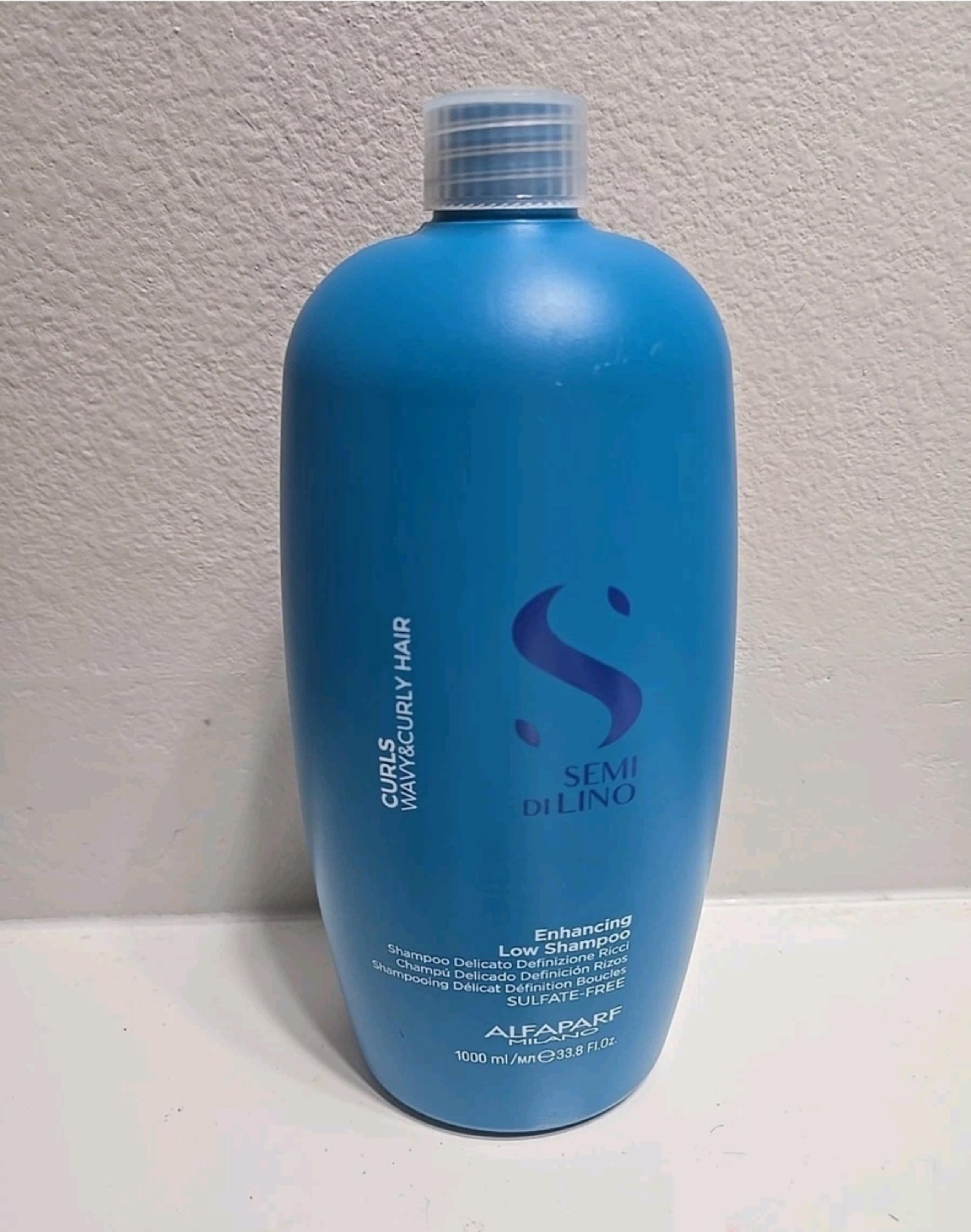 Alfaparf Semi di Lino Curls Enhancing Low Shampoo 33.8 oz  1000 ml