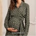 Seraphine Bless Polka Dot Maternity & Nursing Shirt Dress 6