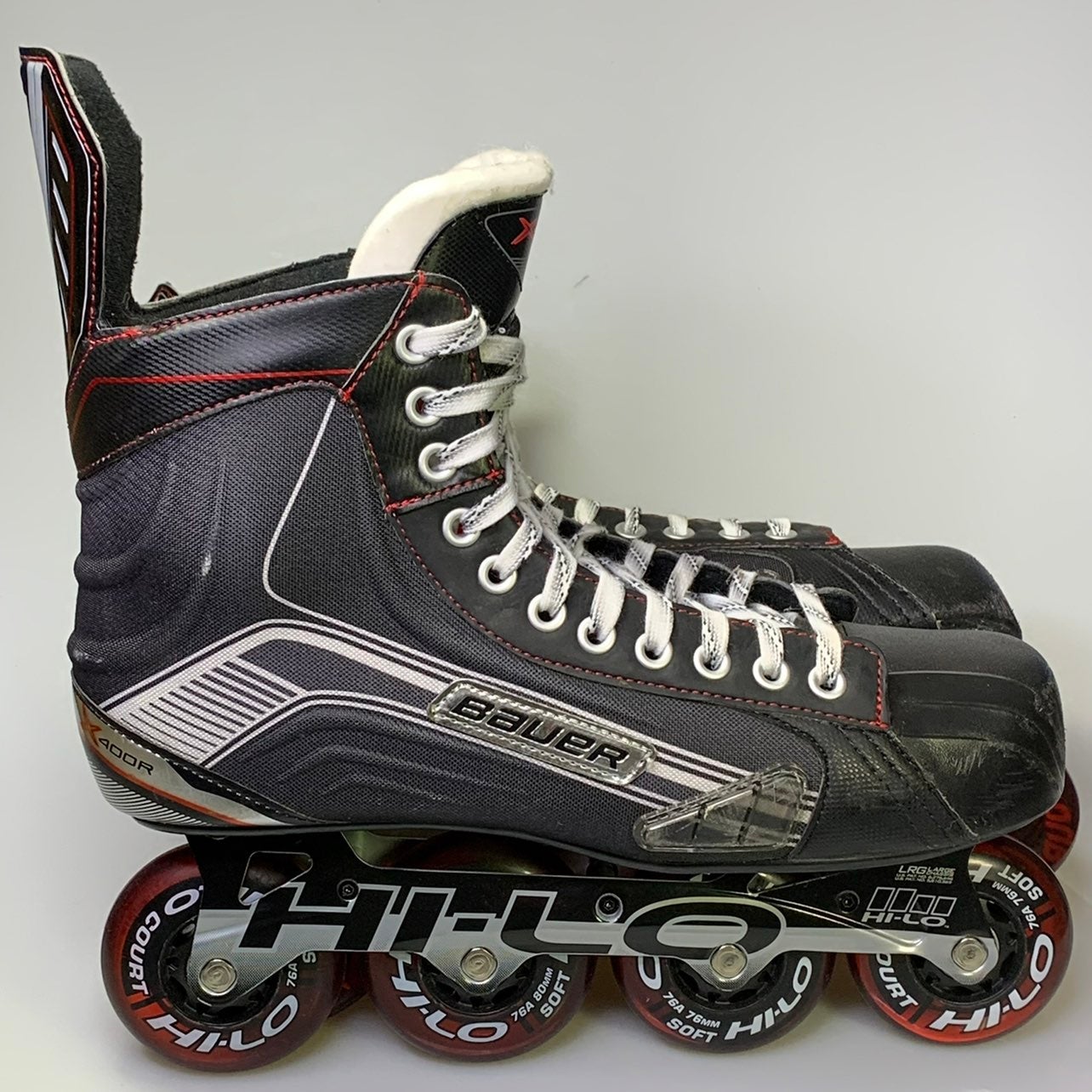 Bauer Vapor X400R Hi-Lo Inline Hockey Skates Roller sales Blades SZ 12.5 EU 47 M1