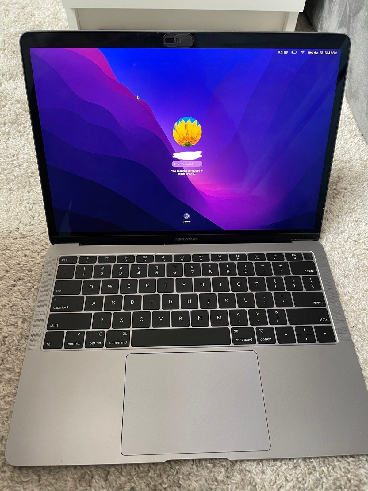 macbook air 2018