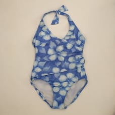 Vintage Floral Swisuit Sz 12