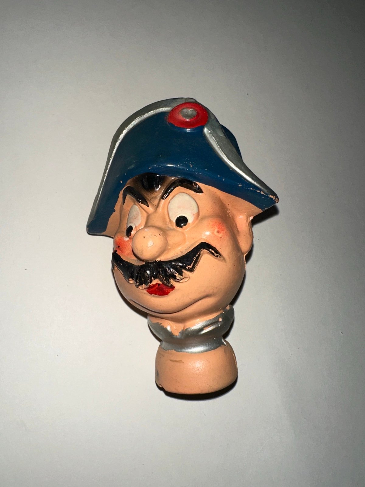 Vintage French Police Gendarme Puppet Head