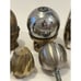 Vtg Huge Lot Antique Gold Tone Cane Handle Topper Ornate Silver Tone