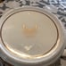 Henri Bendel Striped Teapot Brown White & Gold Bone Italy Stripe