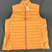 Peter Millar Golf Vest Crown Elite Light Full Zip Puffer XL Orange NWT MSRP 200
