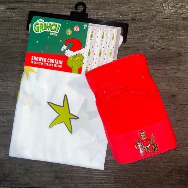 THE GRINCH DR. SEUSS BATHROOM BUNDLE
