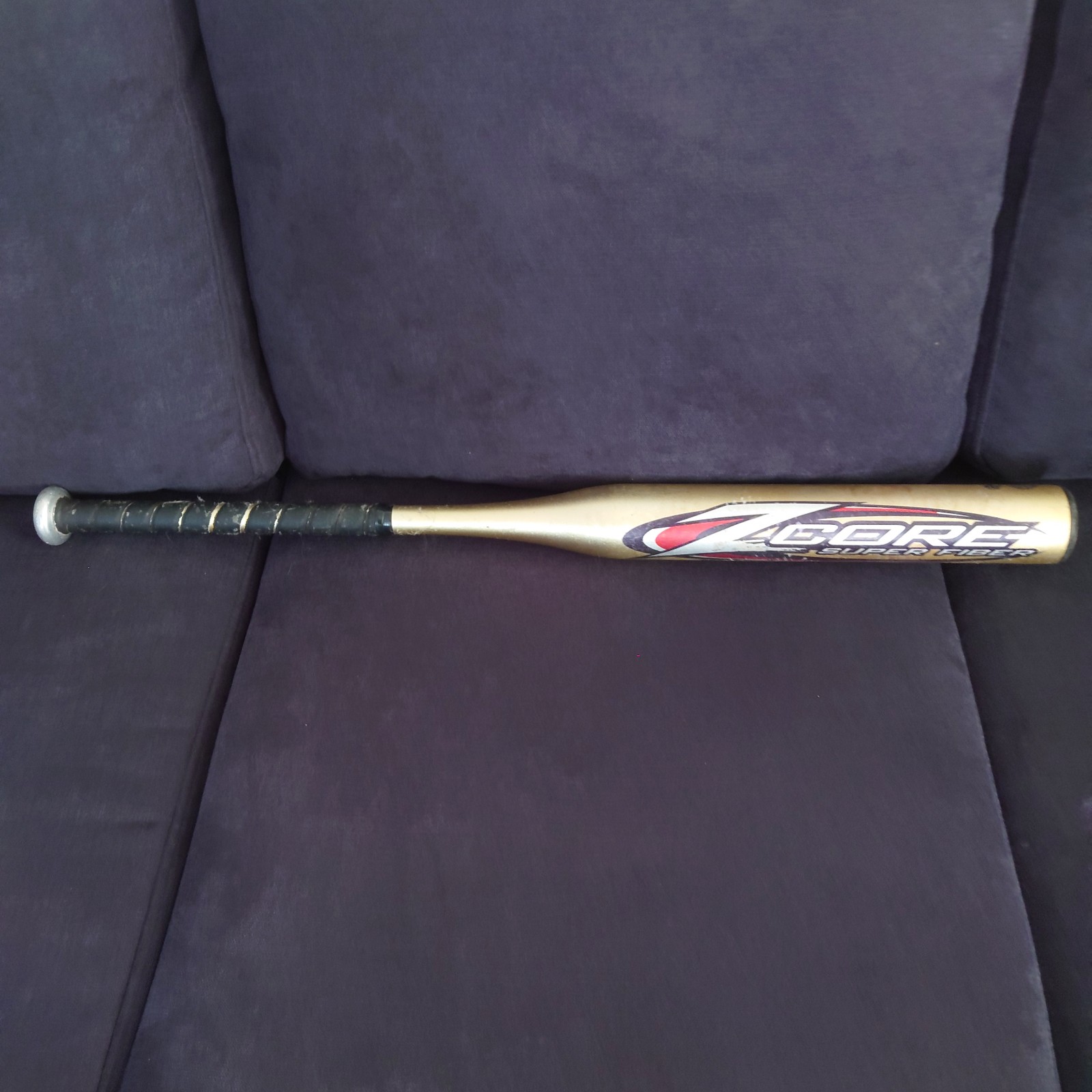 Easton Zcore Super Fiber Fast Pitch Bat -12 Alloy 2 1/4 Barrel