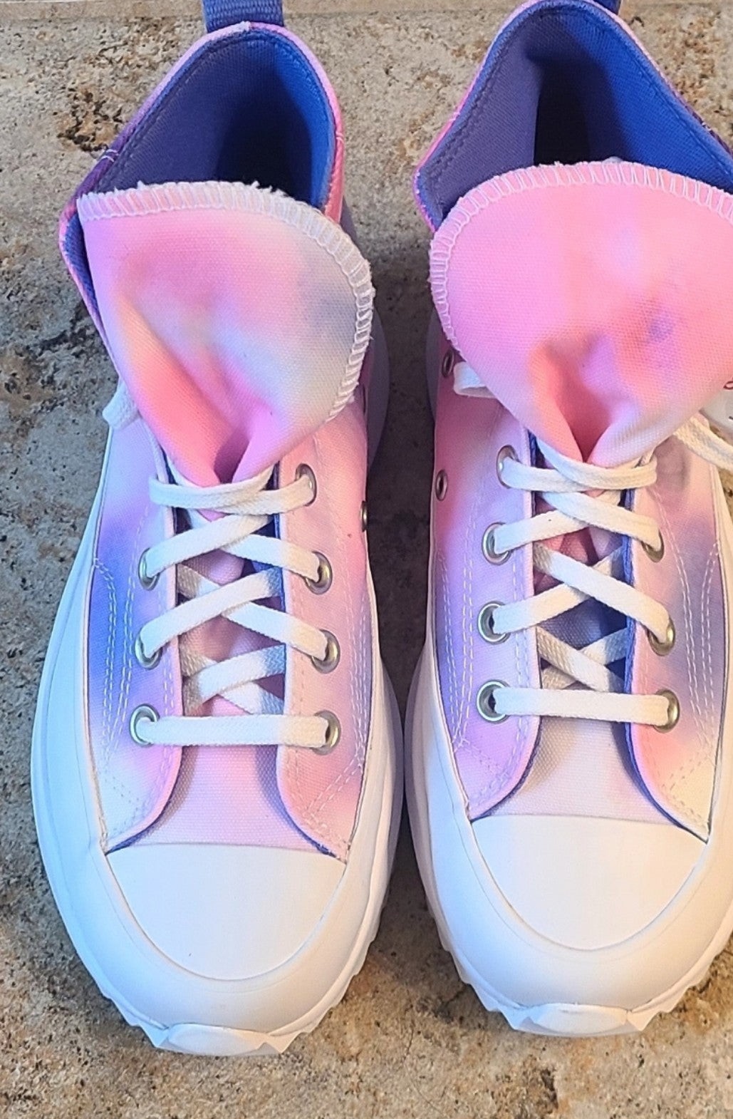ConverseRunStarHike PinkStormPurple Women'sSize7 NEW