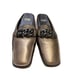 Stuart Weizmann women’s bronze slip on shoe loafer size 8M SKU 3037