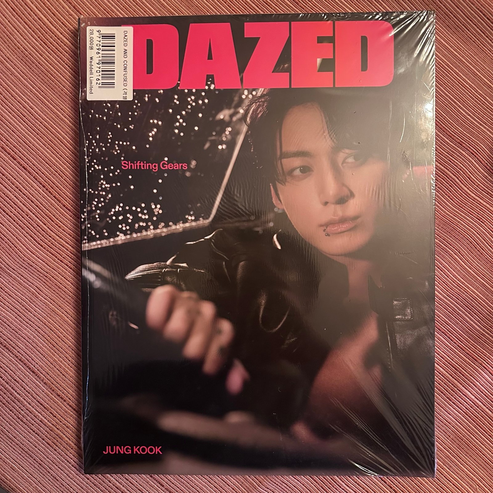 Official Jung Kook BTS Dazed magazine New and sealed