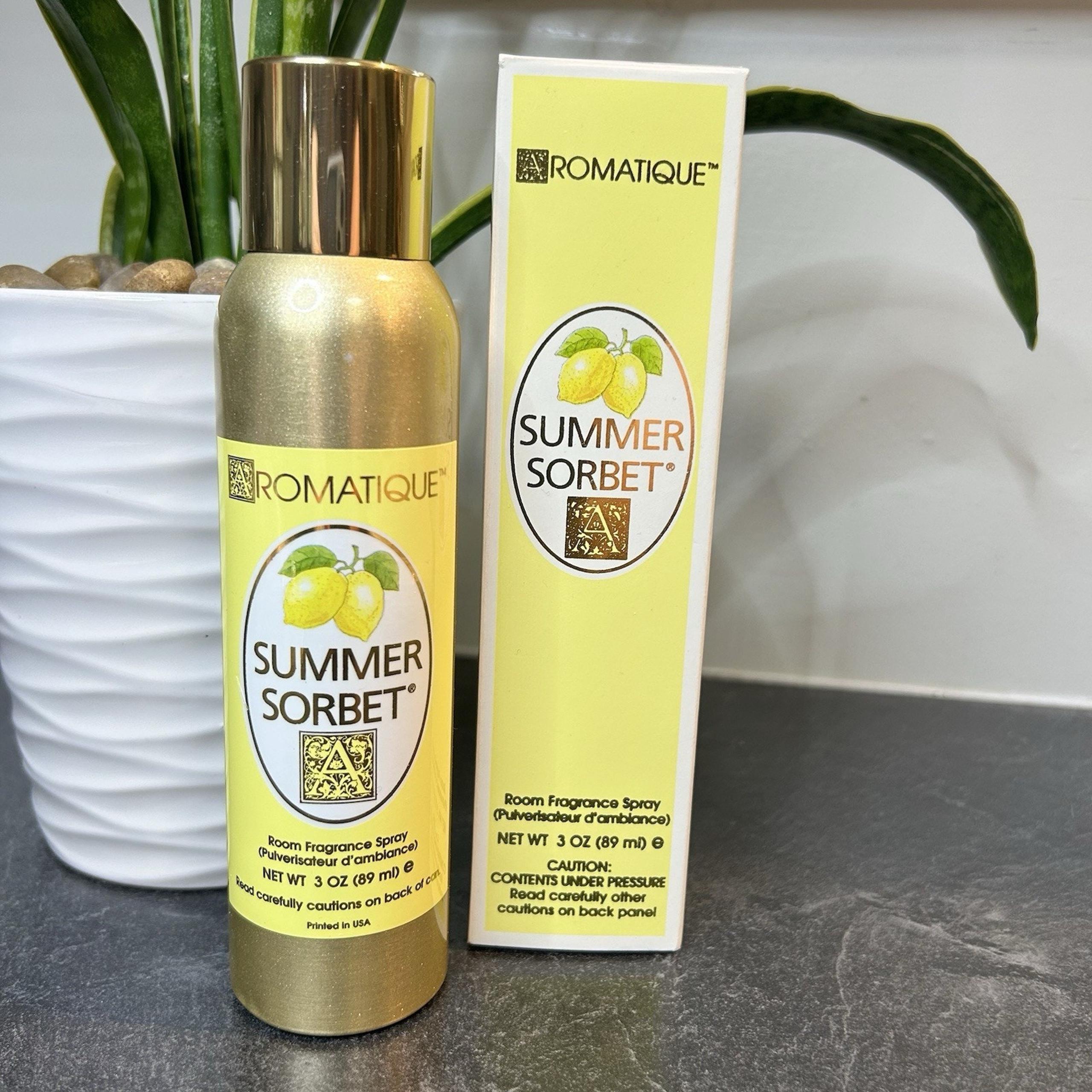 Aromatique Home Fragrance SUMMER SORBET Scented Room Spray 3 oz