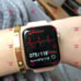 Rosegold Smartwatch android iphone ios