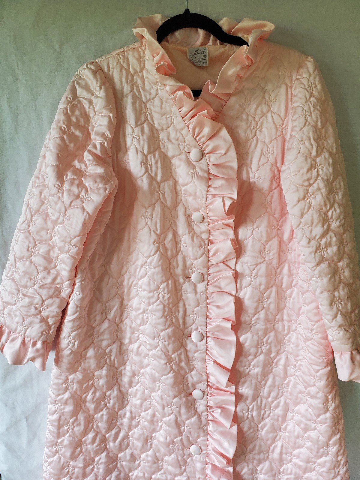 Rare vintage 70/80s pink bathrobe medium