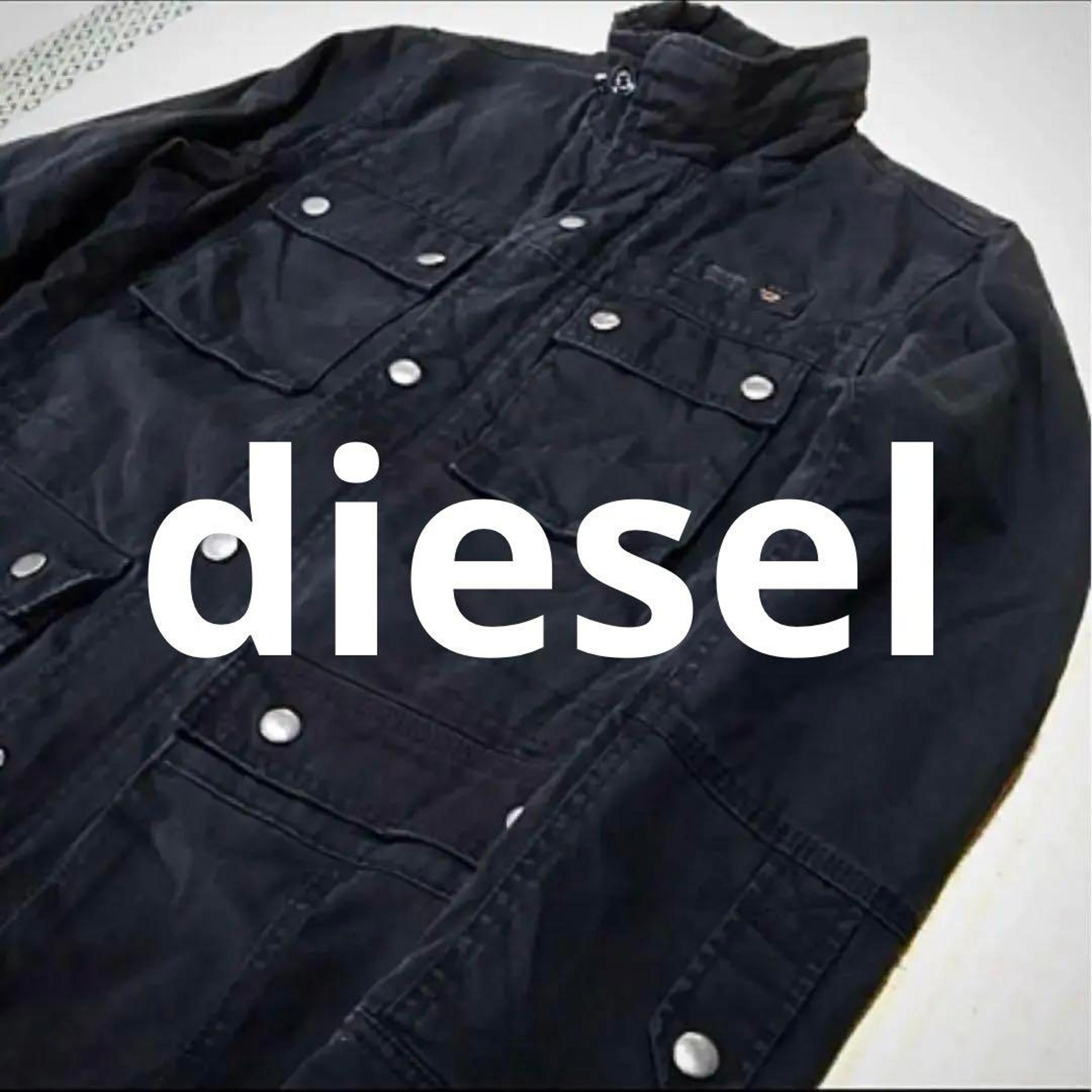 DIESEL Damaged Military Jacket!!