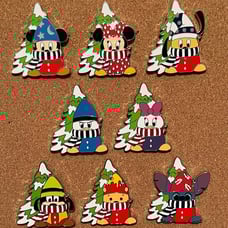 Disney Winter Gnomes COMPLETE Set Of 8 Pins