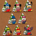 Disney Winter Gnomes COMPLETE Set Of 8 Pins