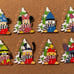 Disney Winter Gnomes COMPLETE Set Of 8 Pins