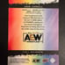 2022 AEW Jade Cargill FULL RAINBOW ACHIEVEMENT ALLURE Color Flow Card