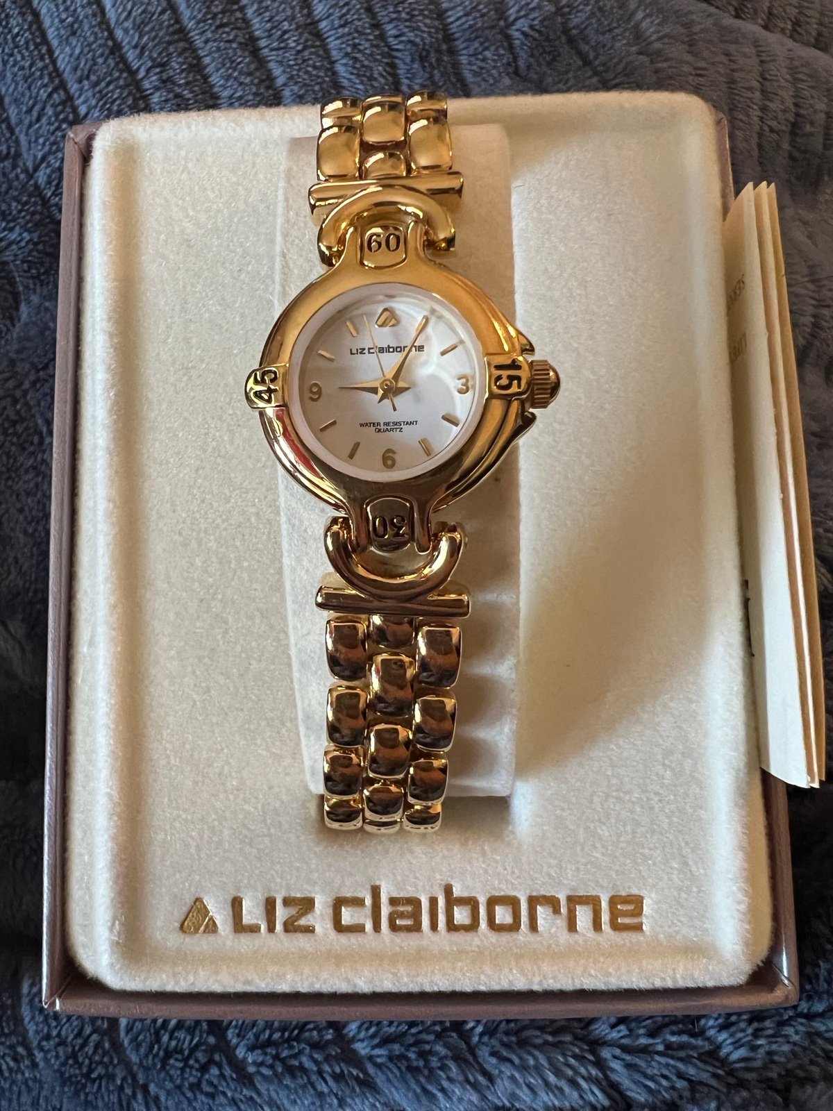 Gold Liz Claiborne watch