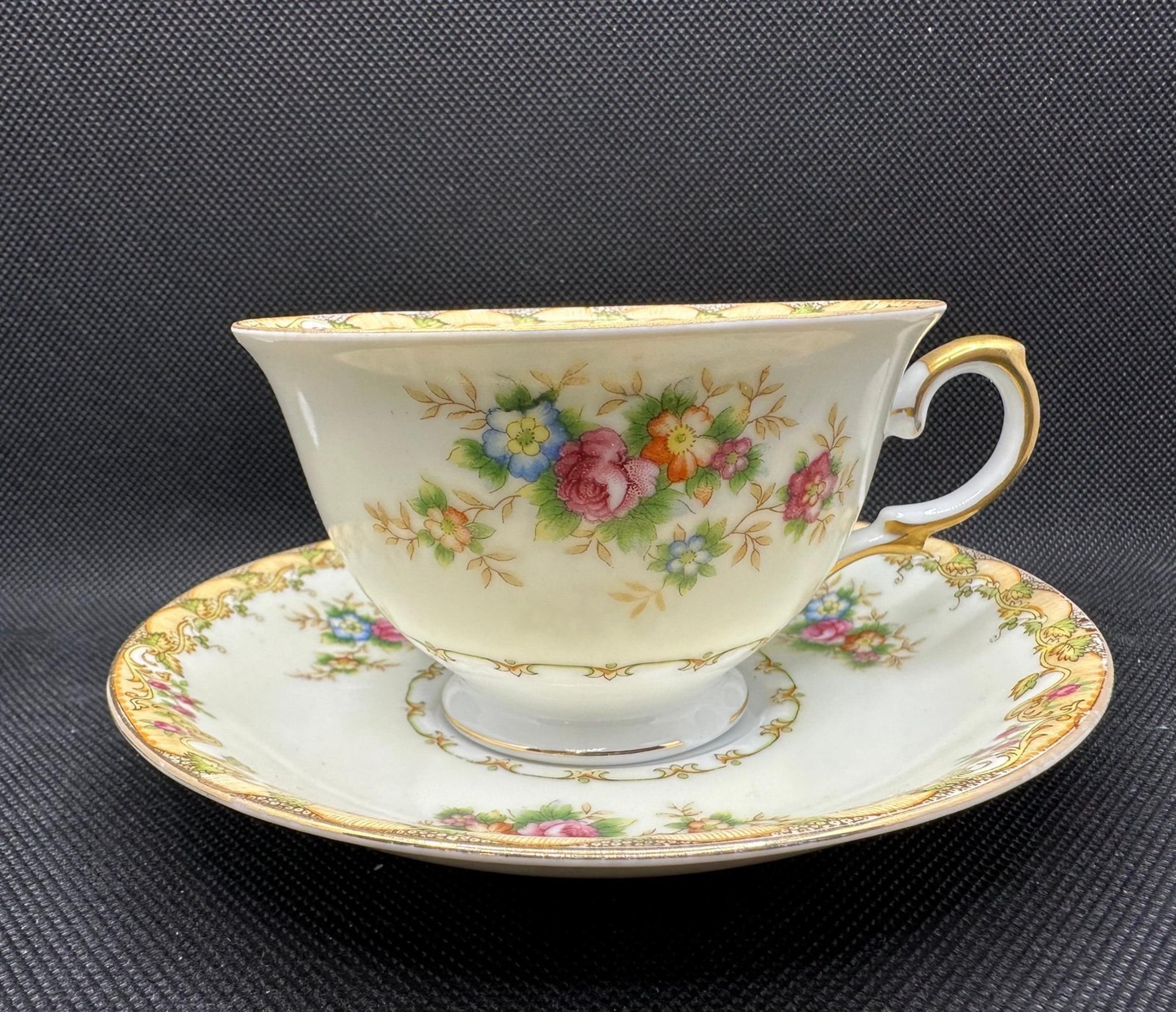 Vintage Japanese Teacup and Saucer