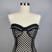 Black Exotic Fishnet Bodysuit