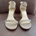 Stuart Weitzman Ankle Strap Sandal Heels