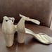 Stuart Weitzman Ankle Strap Sandal Heels