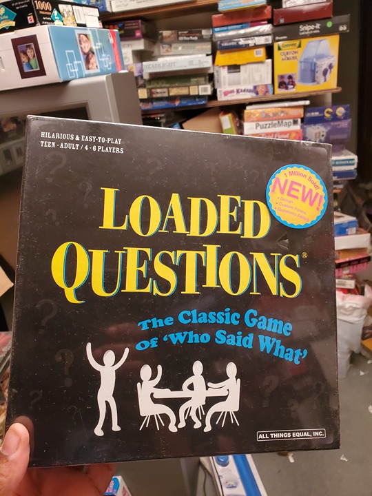 Loaded Questions Board Game