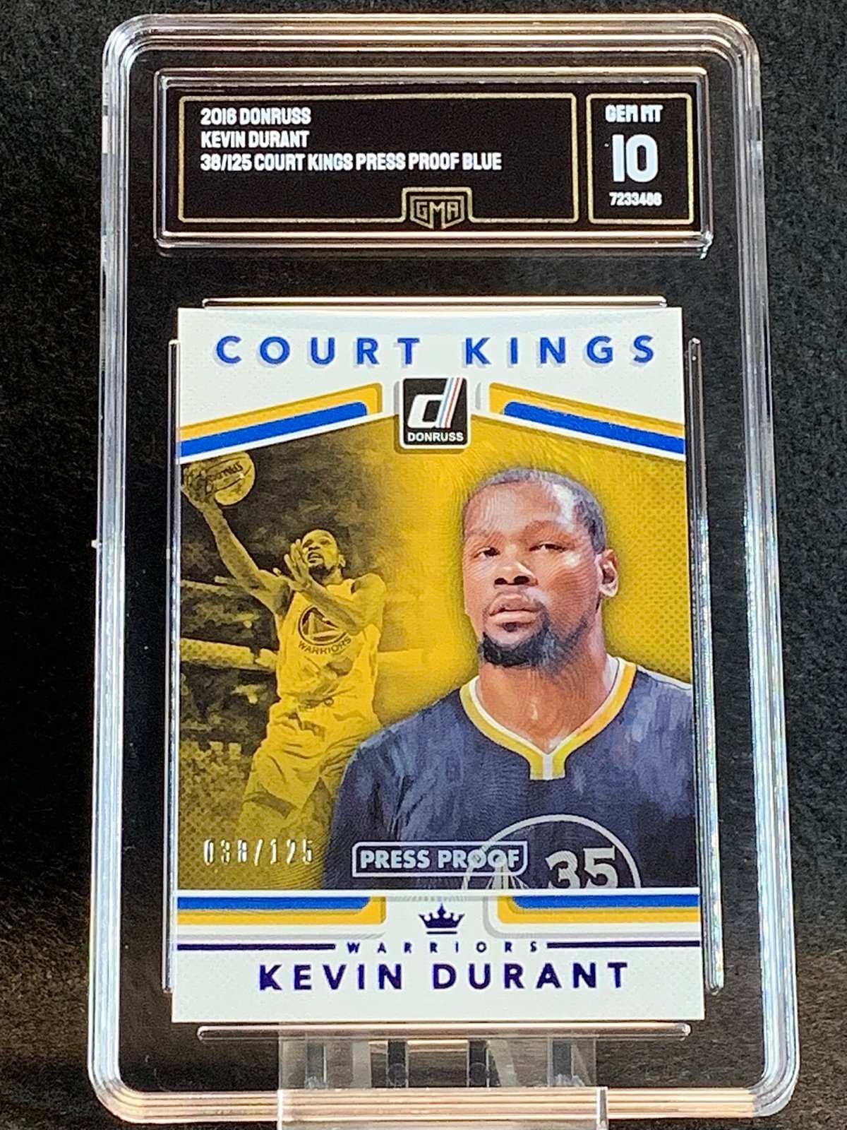 2016 kevin durant Press Proof Blue /125