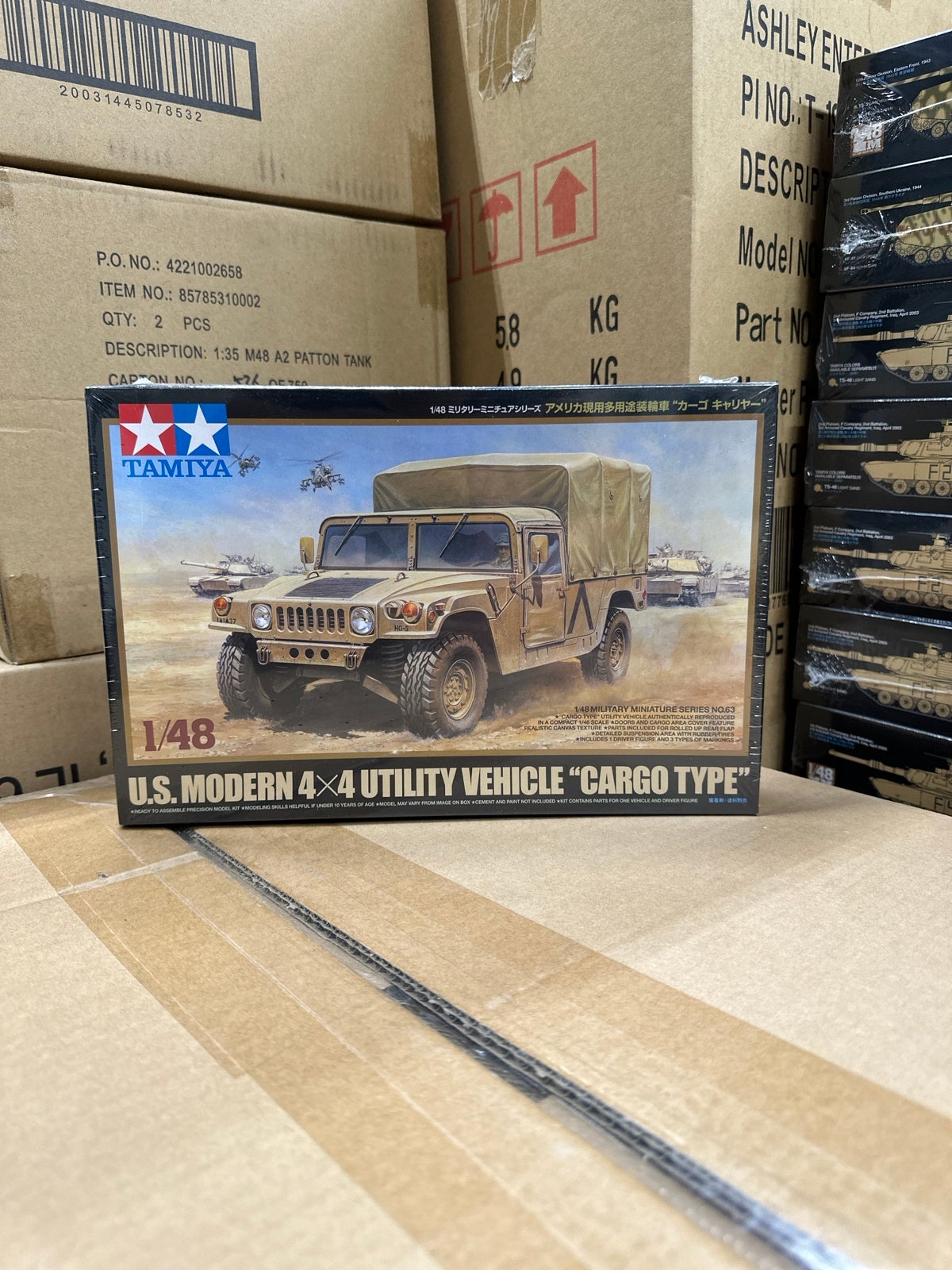 Tamiya 1/48 scale U.S. Modern 4x4, Cargo