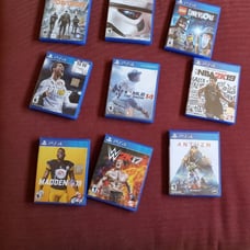 Assorted PS4 games
